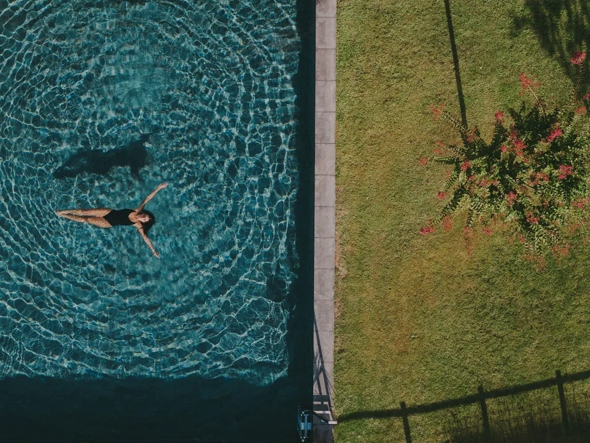 Hotel Avidea Algund Pool Natur