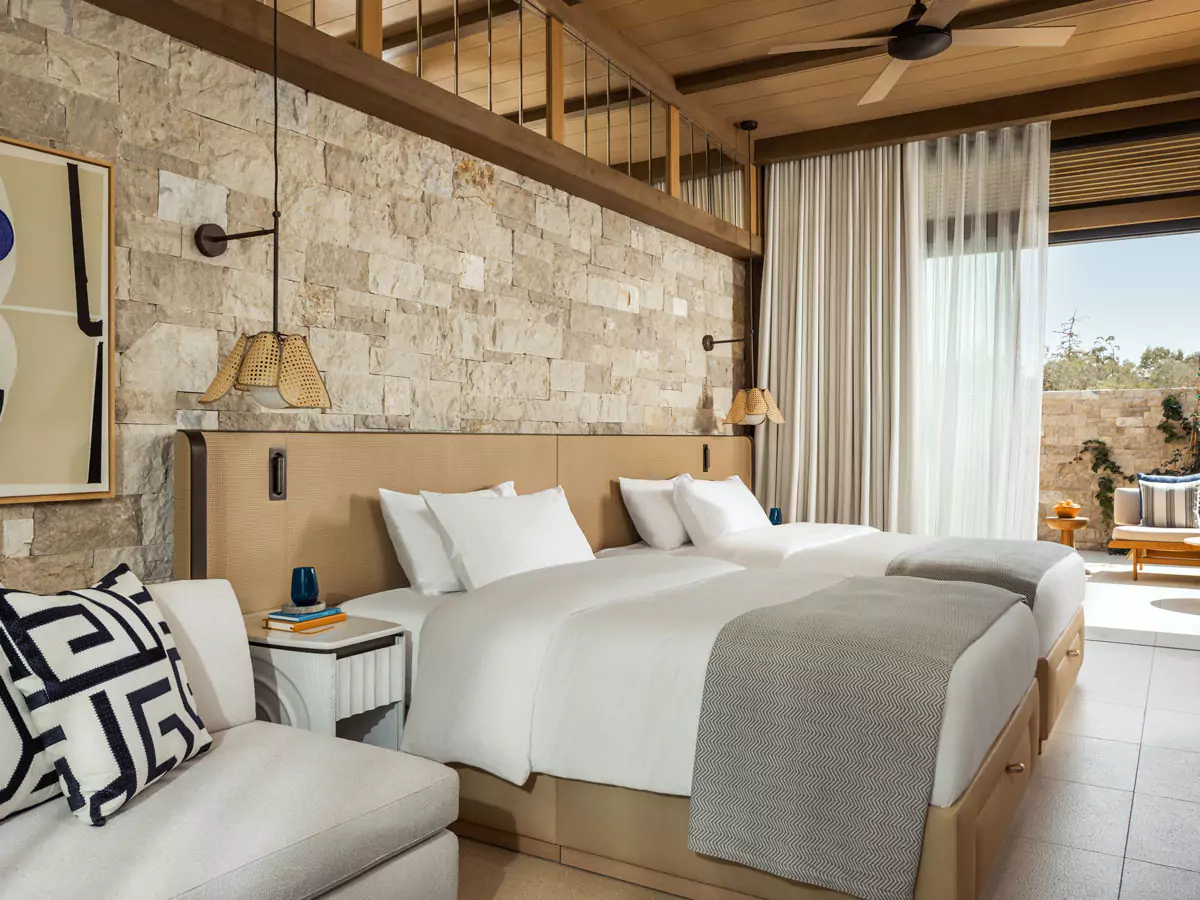 COCOtravel One&Only Aesthesis Athen Griechenland Bungalow Doppelbett