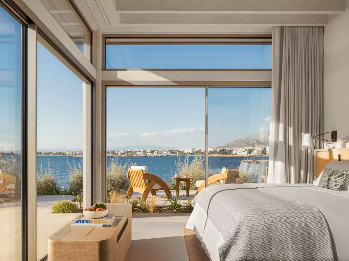 COCOtravel One&Only Aesthesis Athen Griechenland Villa Schlafzimmer