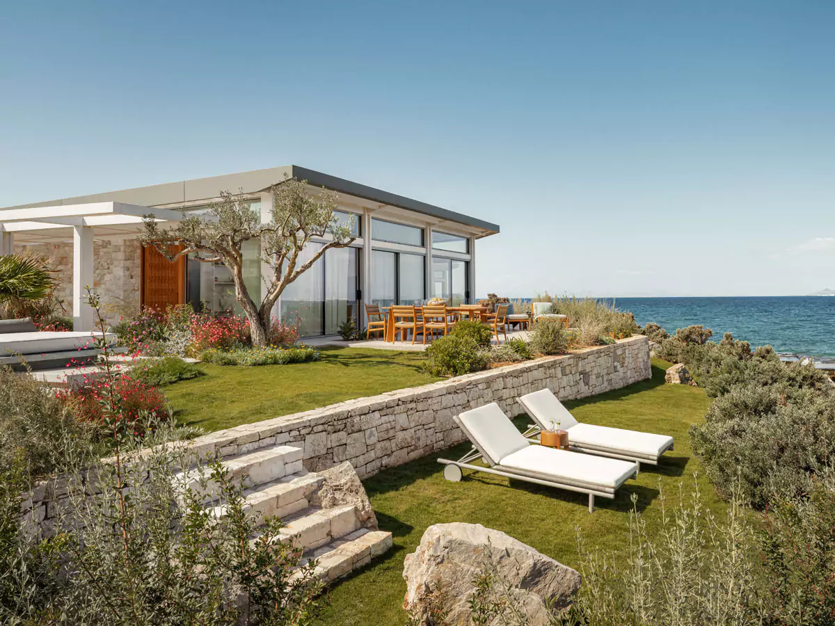 COCOtravel One&Only Aesthesis Athen Griechenland Villa Terrasse Garten