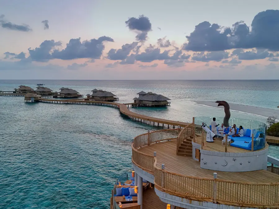 Soneva Secret Maldiven Restaurant Sternwarte