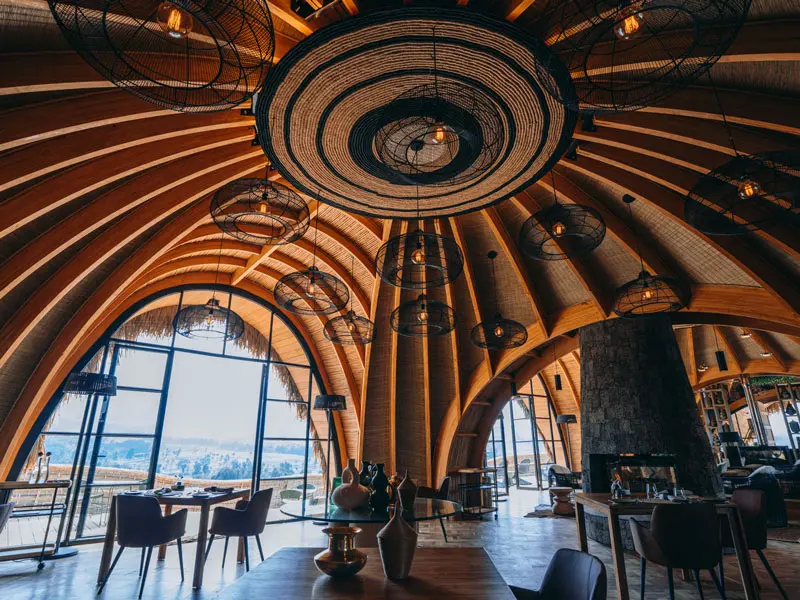 Wilderness Bisate Reserve Lodge Afrika Interior