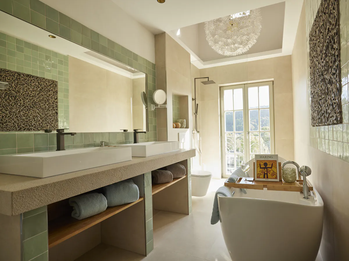 Finca Rosaclara Mallorca Badezimmer