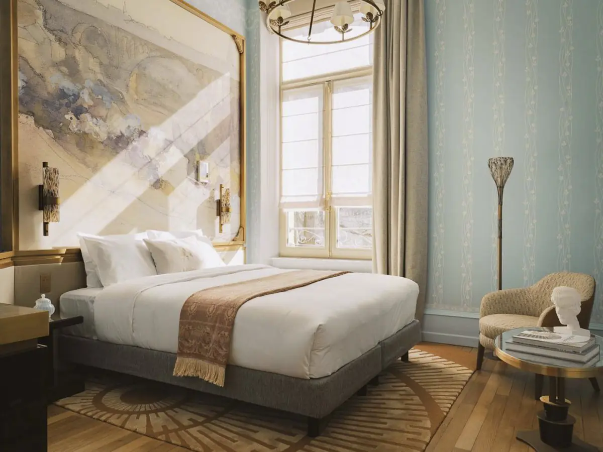 Zimmer in der Villa Petrusse in Luxemburg