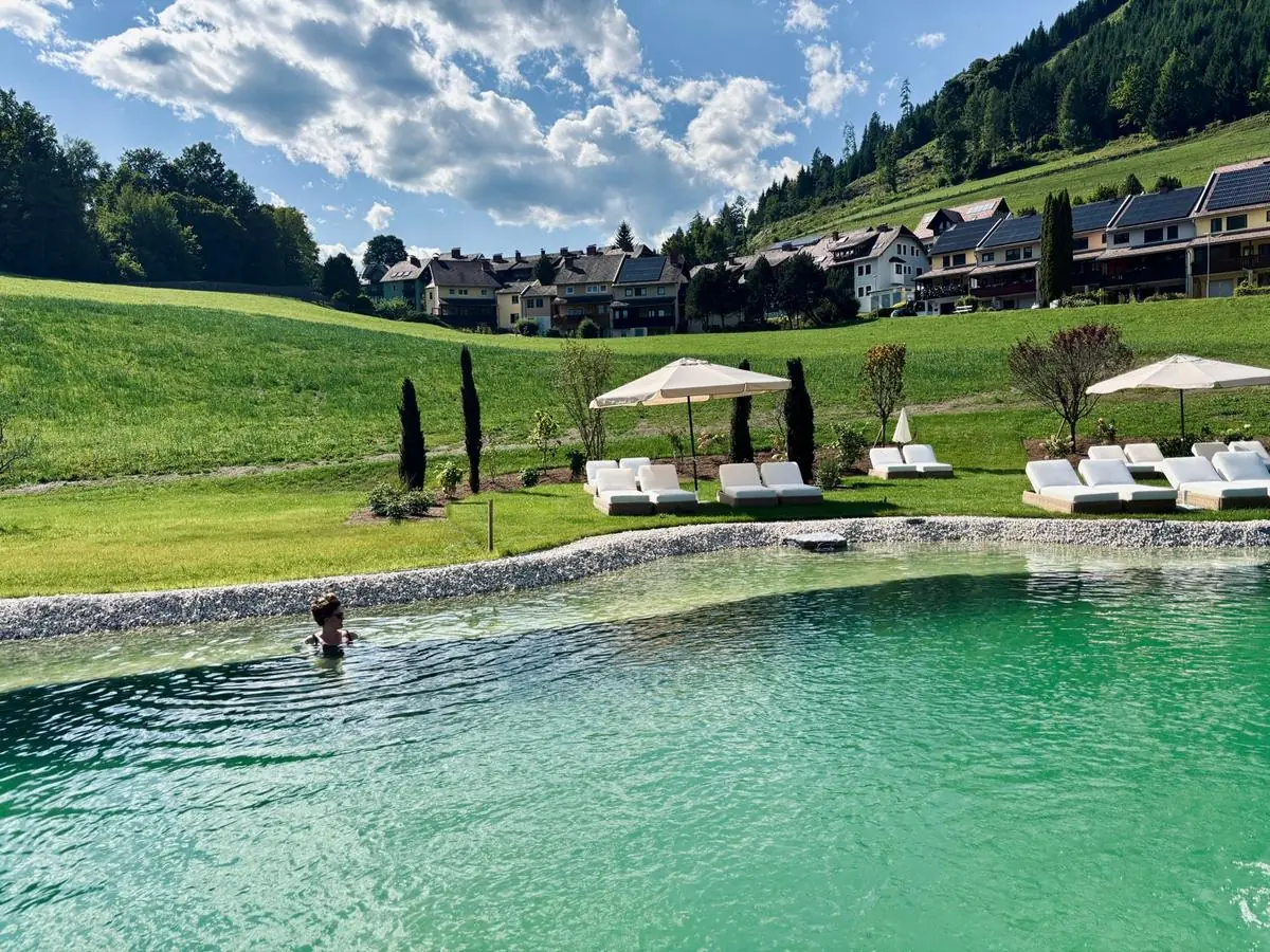 COCOtravel Rosenhof Teichlodges Naturbadeteich Schwimmen COCOtravel Rosenhof Teichlodges Naturbadeteich Schwimmen