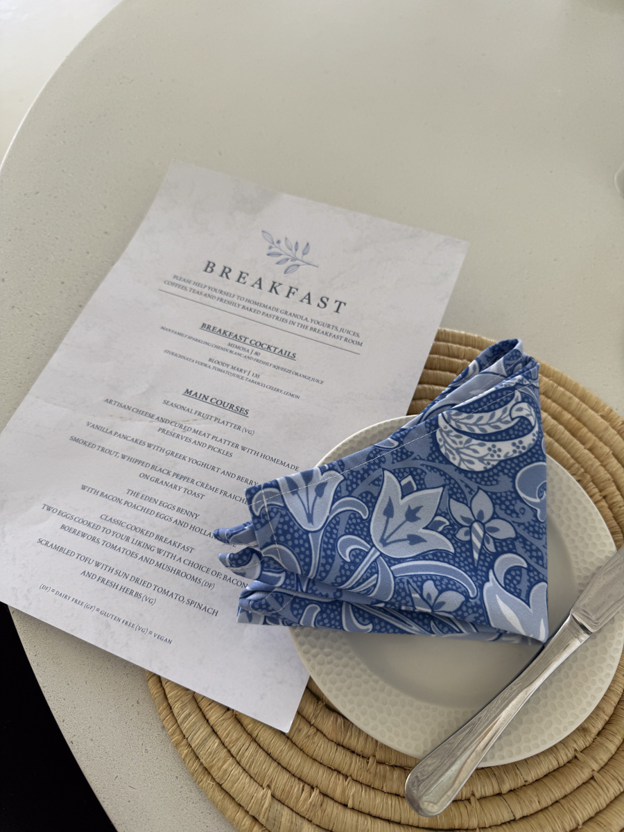 COCOtravel Afrika Botswana GraysEden Fruehstueck