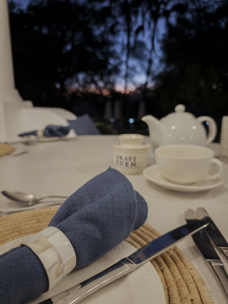 COCOtravel Afrika Botswana GraysEden Restaurant Abendessen