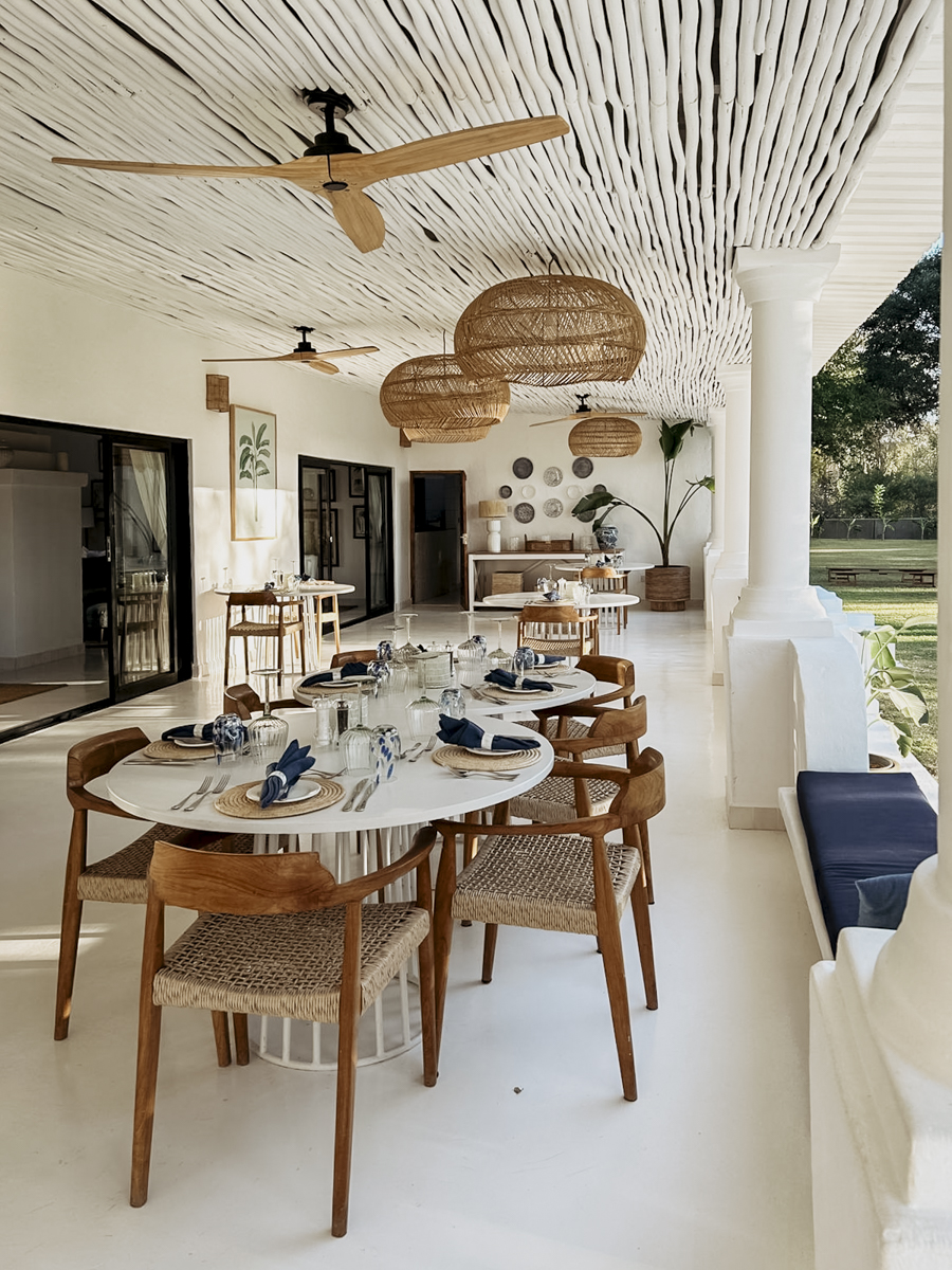 COCOtravel Afrika Botswana GraysEden Restaurant Terrasse