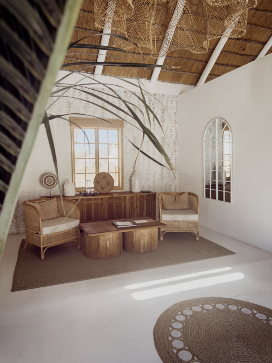 COCOtravel Afrika Botswana GraysEden Spa Rezeption