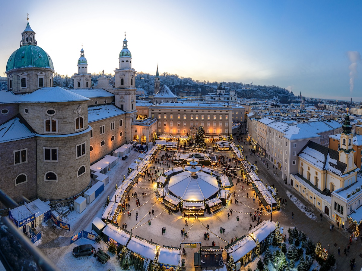 Christkindlmarkt Salzburg (c)Salzburg Tourismus Günter Breitegger