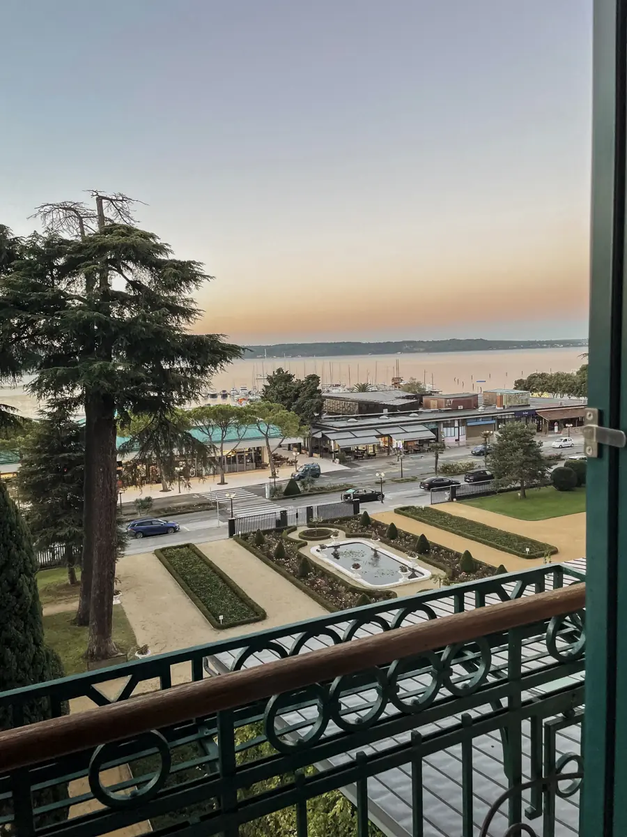 COCOtravel Slowenien Portoroz Kempinski Palace Zimmer Ausblick COCOtravel Slowenien Portoroz Kempinski Palace Zimmer Ausblick