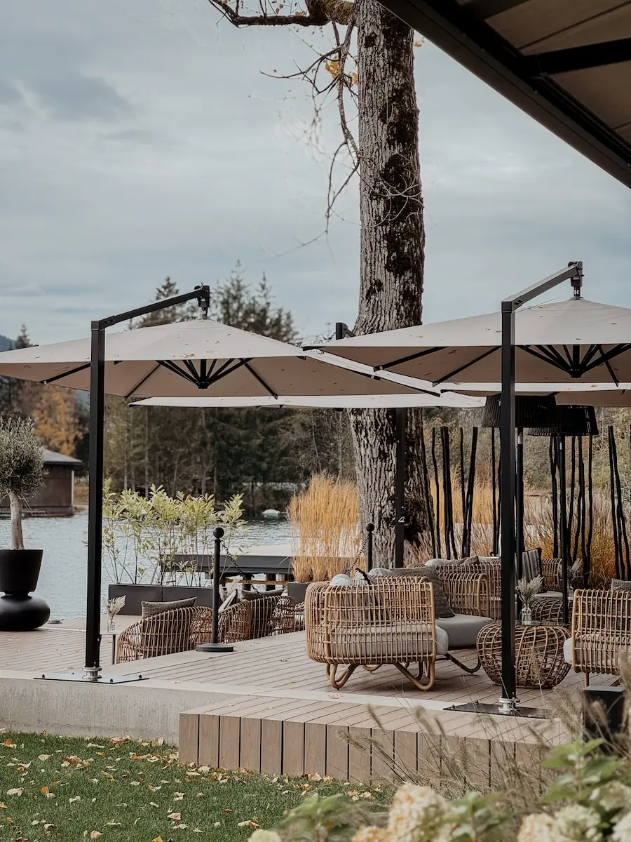 hoch outdoorlounge COCOtravel lakeside walchsee