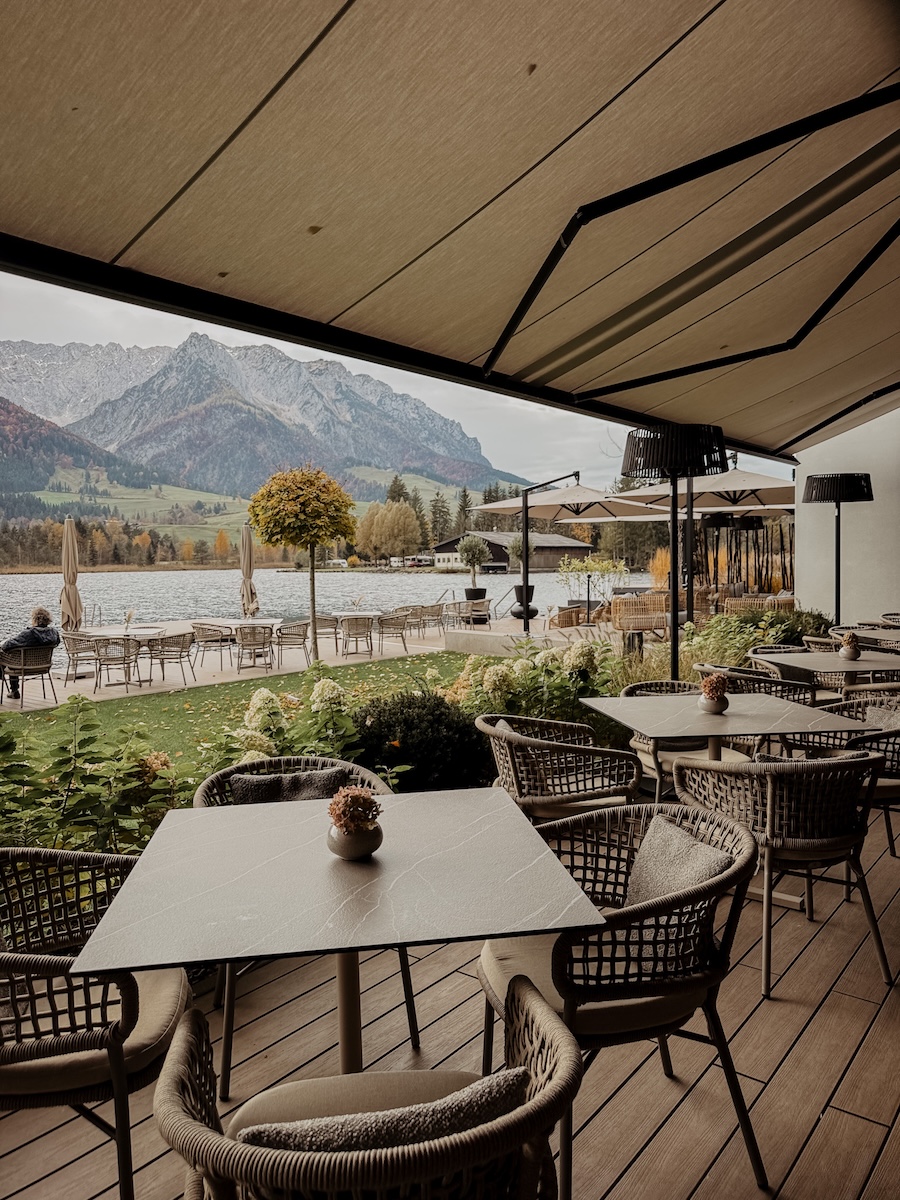 hoch seeterrasse COCOtravel lakeside walchsee