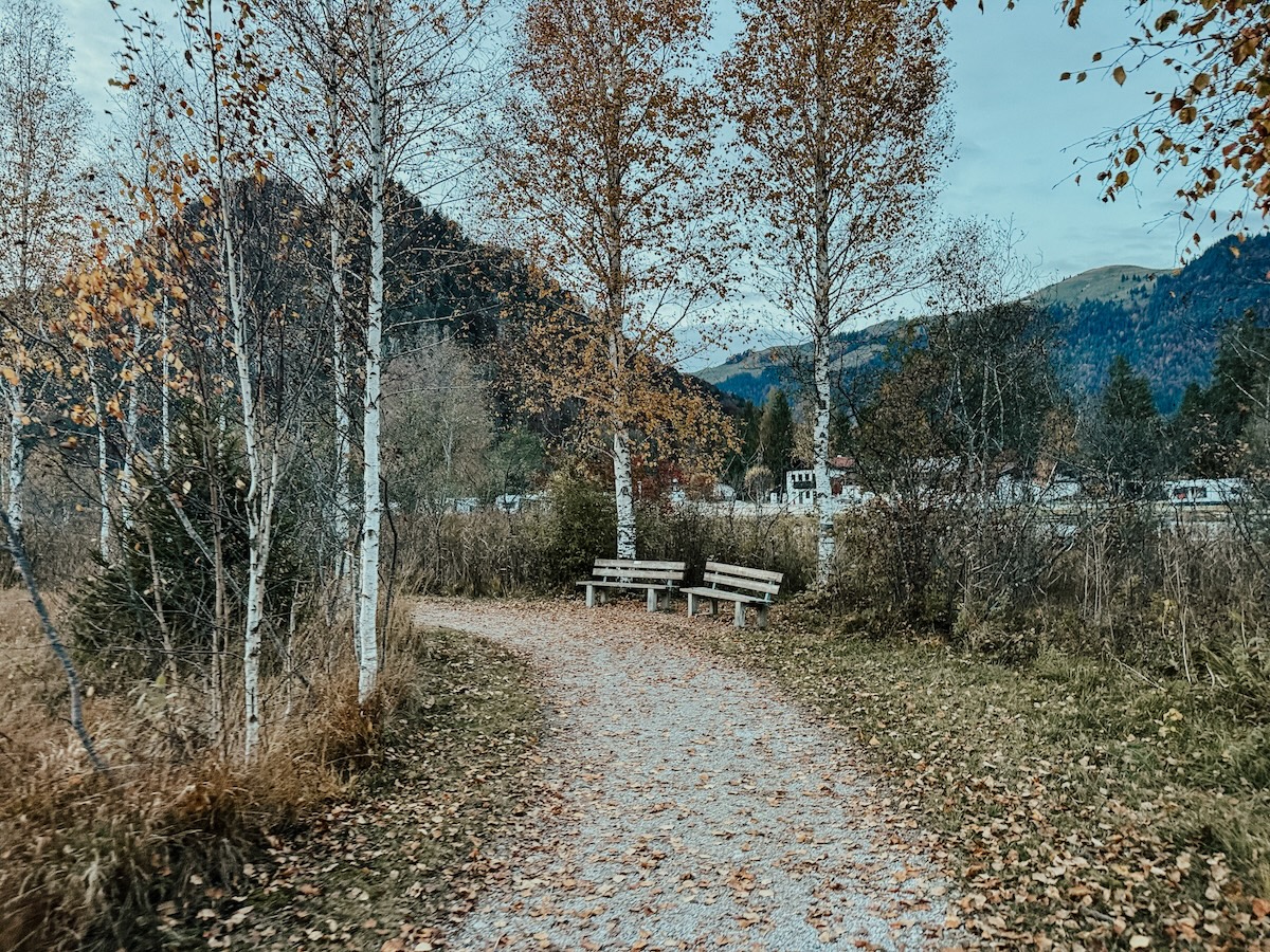 quer seeweg COCOtravel lakeside walchsee