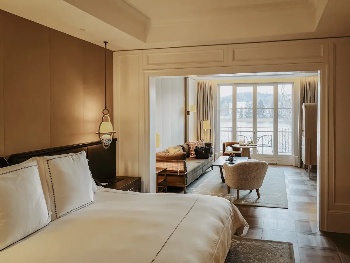 COCOtravel Oesterreich Fuschl Rosewood SchlossFuschl Suite Bett 2