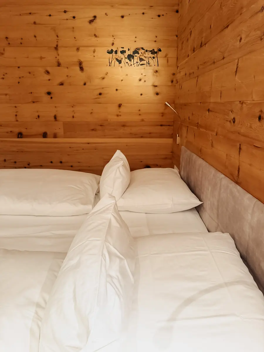 COCOtravel Südtirol Leitlhof Bett