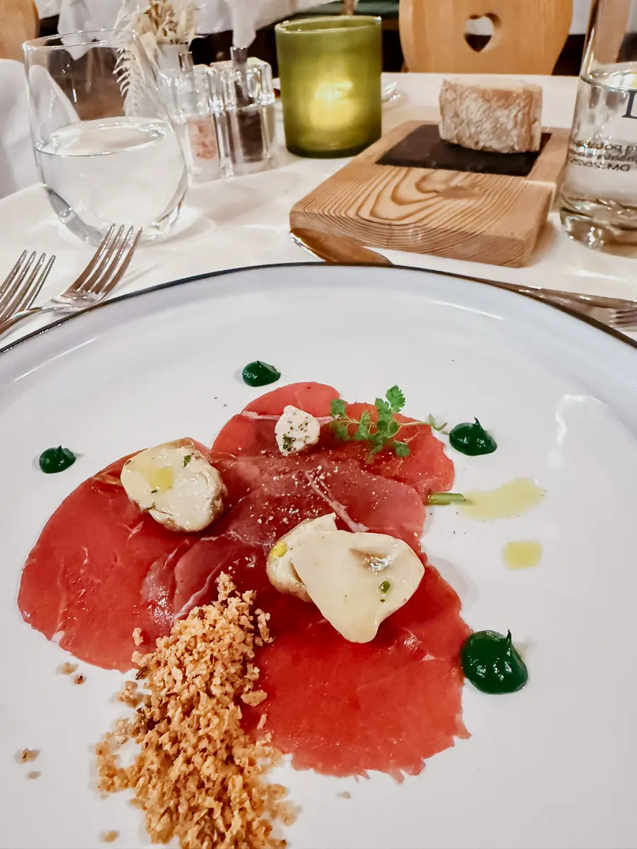 COCOtravel Südtirol Leitlhof Carpaccio