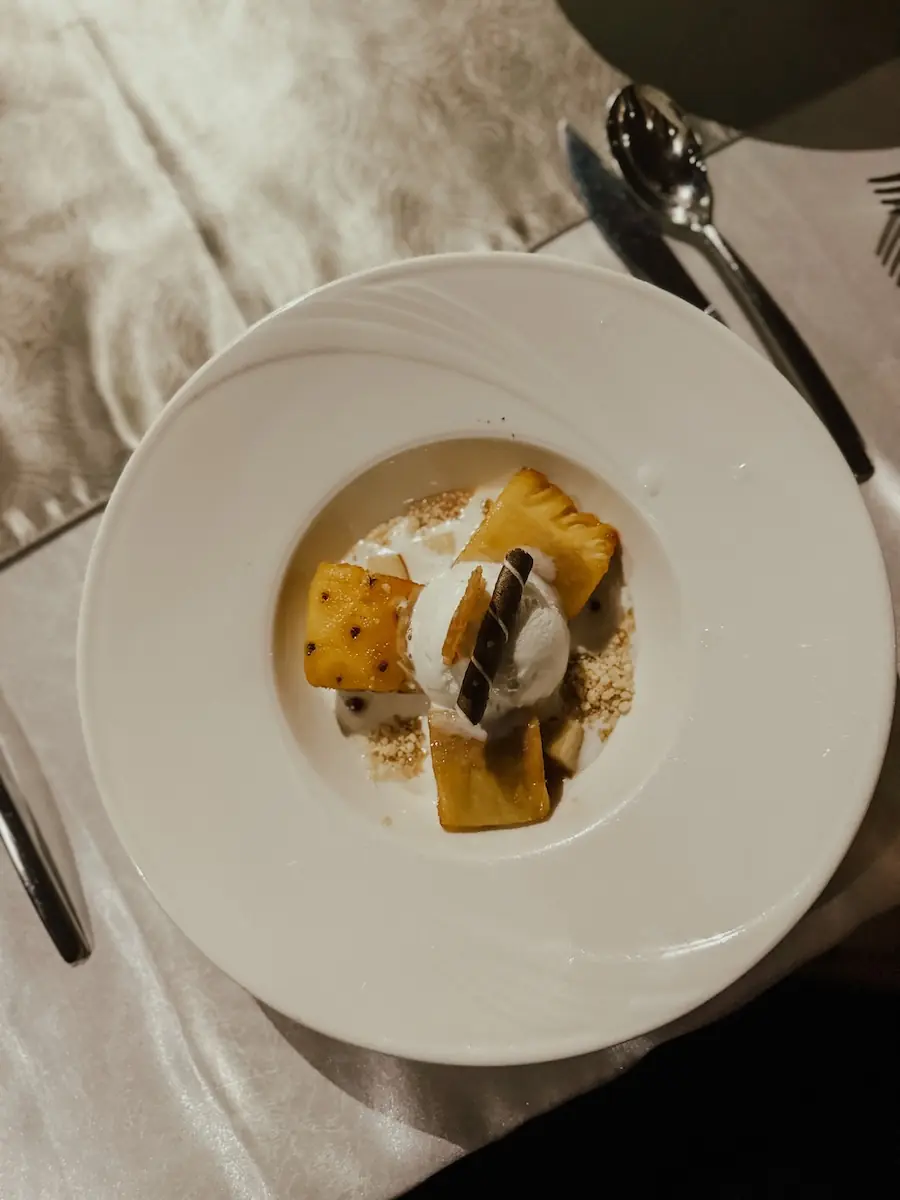 hoch COCOtravel villa nautica maldives food hook dessert2