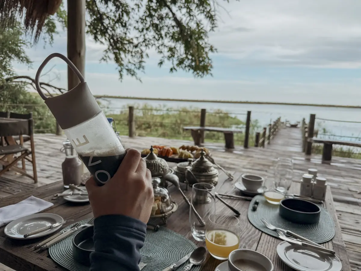 COCOtravel Botswana GreatPlains SitatungaPrivateIsland Restaurant Fruehstueck 7 COCOtravel Botswana GreatPlains SitatungaPrivateIsland Restaurant Fruehstueck 7